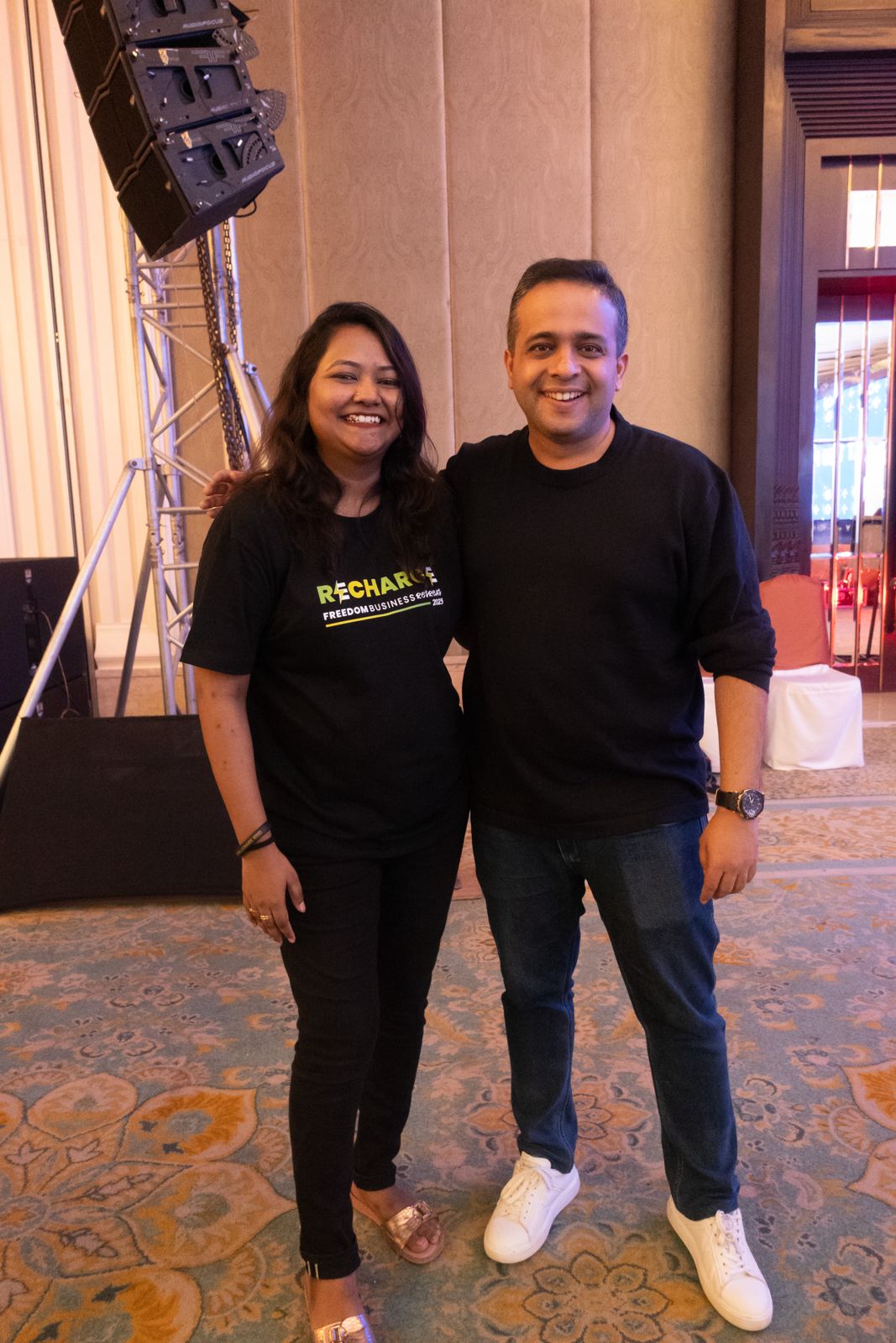Rahath Afroz at the ReCharge Freedom Business Retreat